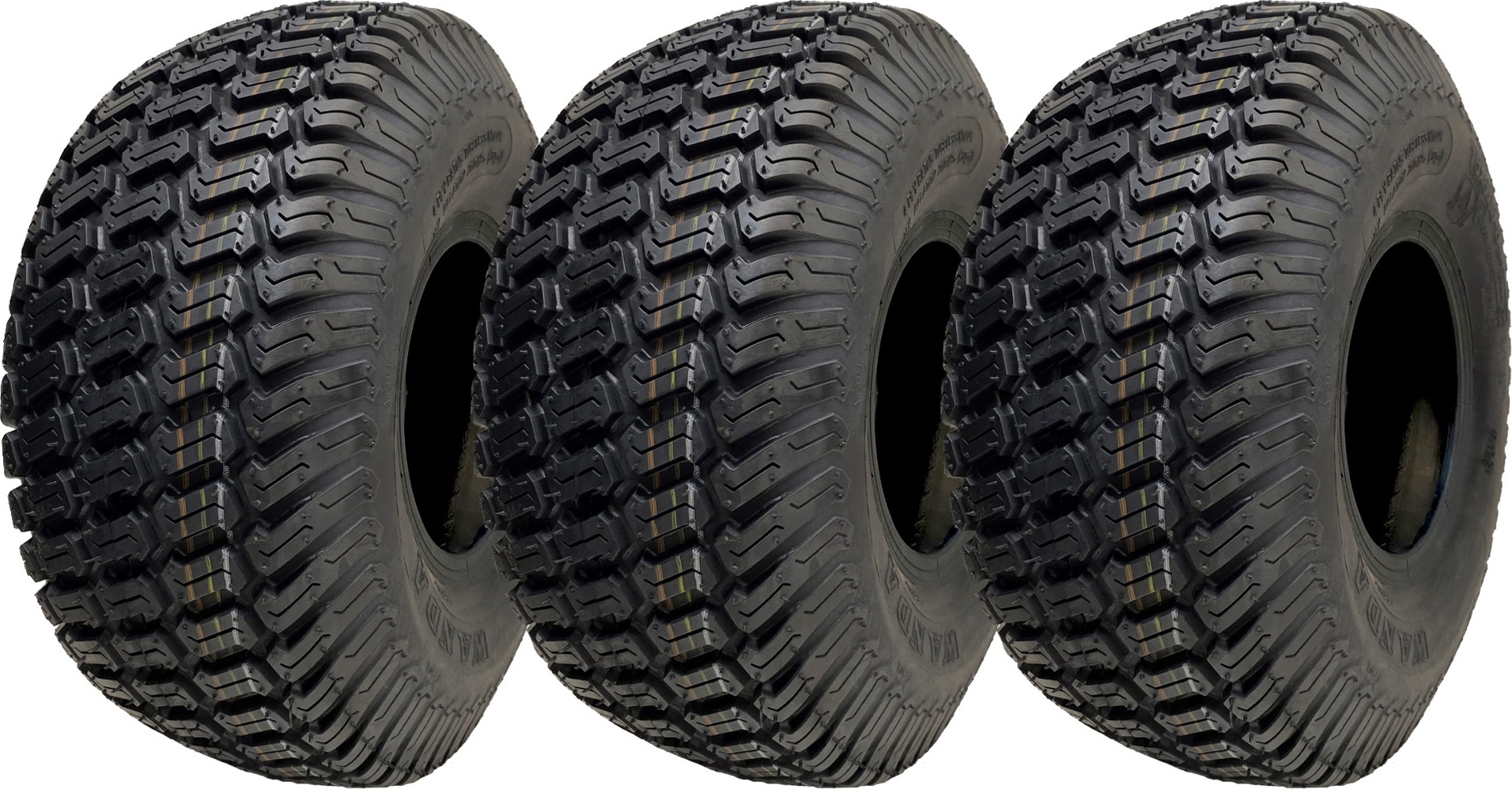 15x6.00-6 Pneumatiky pre kosačky na trávu Turf Ride On Mower bezdušové P332 4ply (sada 3)