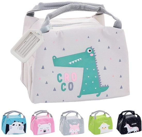 OEM Mini Isolierte Picknicktas für Frauen, Thermische Tasche, für Schule und Reisen, Mini Größe, für Frauen und Kinder, isolierte Tasche (Grau) 2026