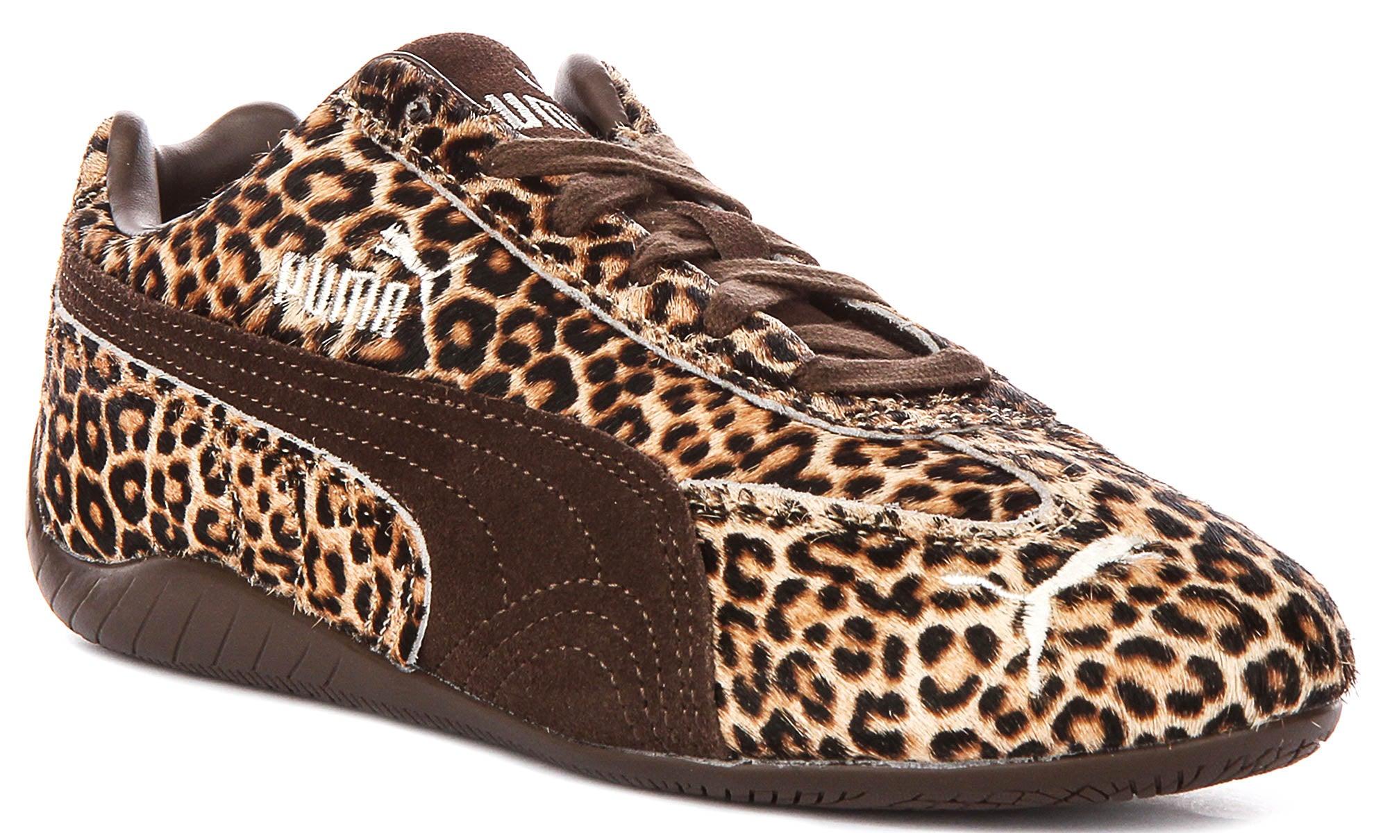 Puma Speedcat Wild in Leopardenmuster für Damen – 5,5 UK – 38,5 EU – 8 US / Leopardenmuster
