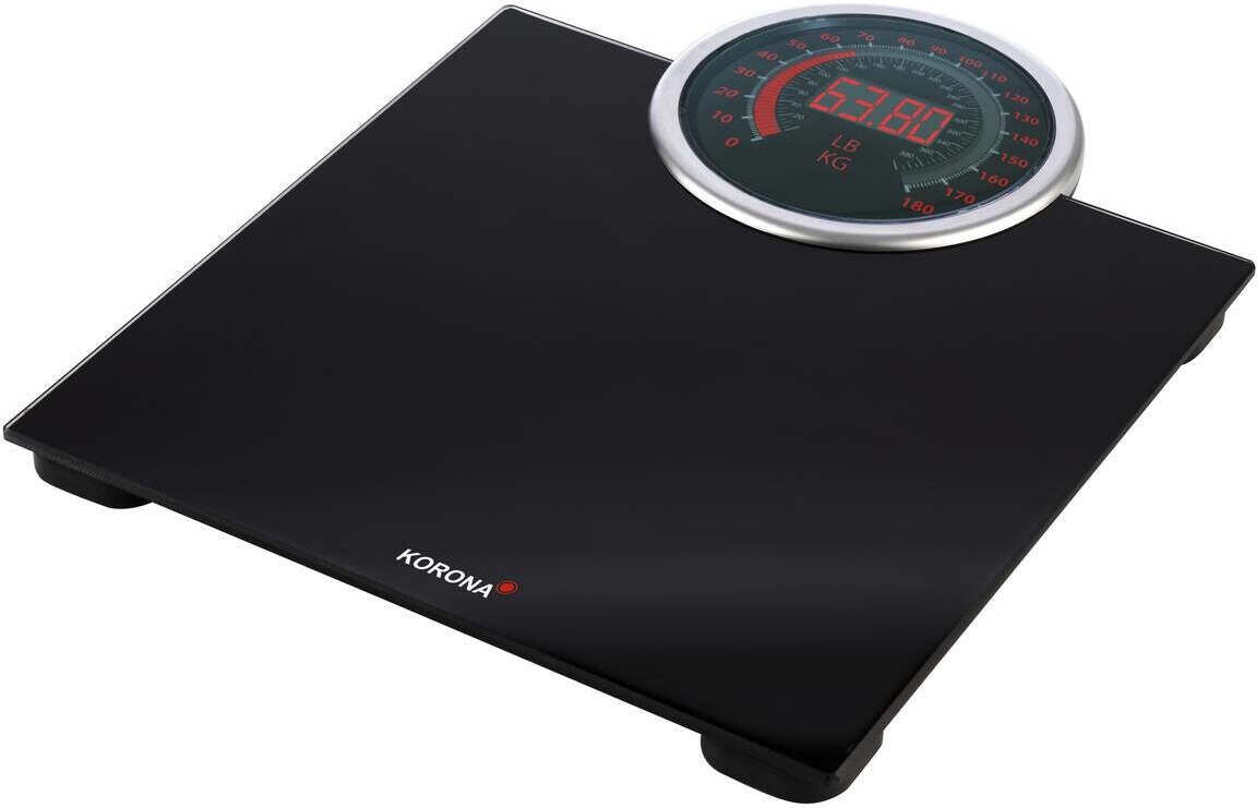 Korona Korona Cora Glaswaage, 180 kg, schwarz CORA 1020451