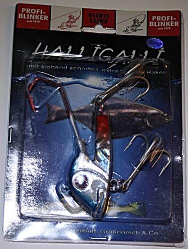 Profi Blinker Halligalli 330 gr. mit Jighaken und zwei Drillingen Makrele