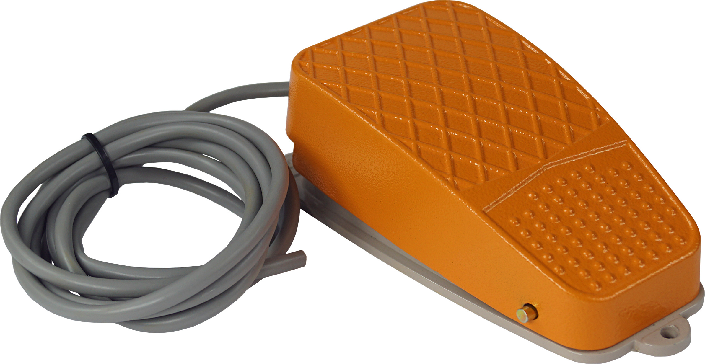 Adelid Miniatur Fußschalter Trittschalter Fußpedal Fußtaster Schalter Pedalschalter orange