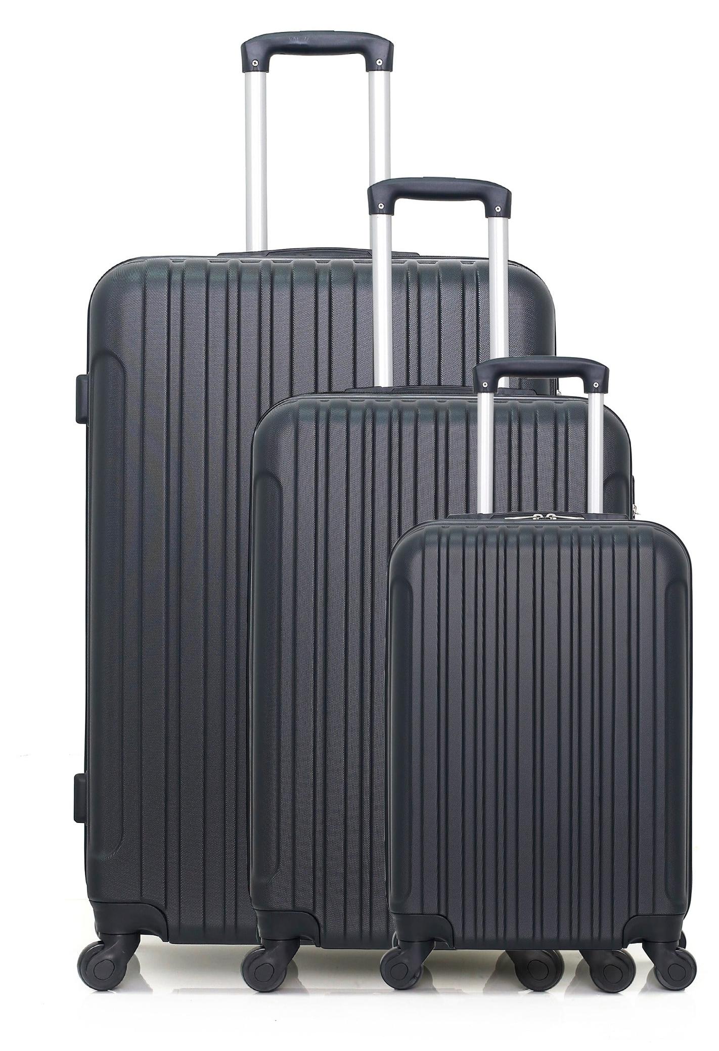 HERO – 3er-Set ALPES-Koffer, 75 cm, 4 Rollen