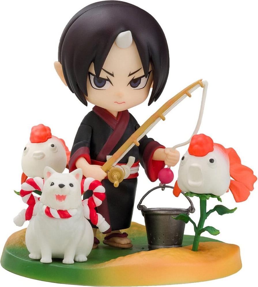 Hozuki no Reitetsu Hakotoniwa PVC Statue Hozuki & Shiro 11 cm 9872