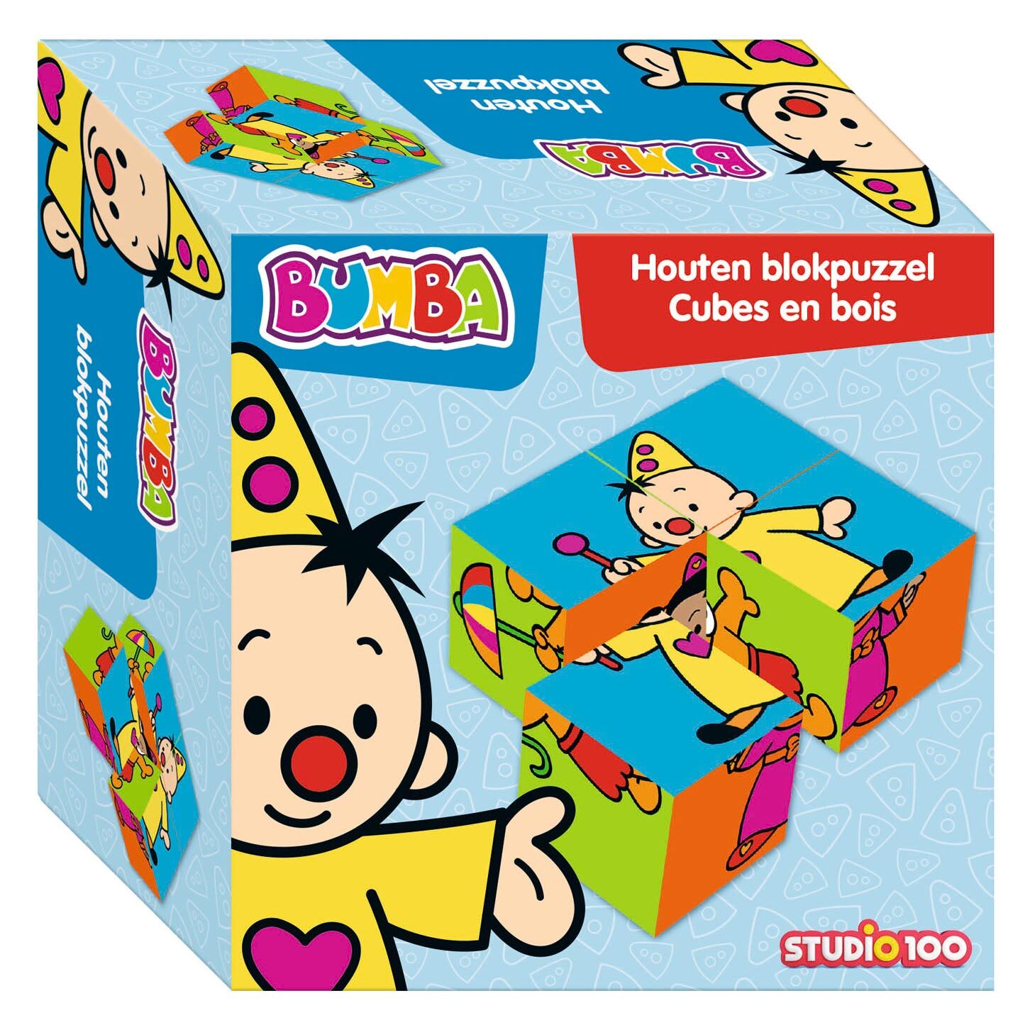 Bumba Houten Blokken-Puzzel (4 blokken) MEBU00005290