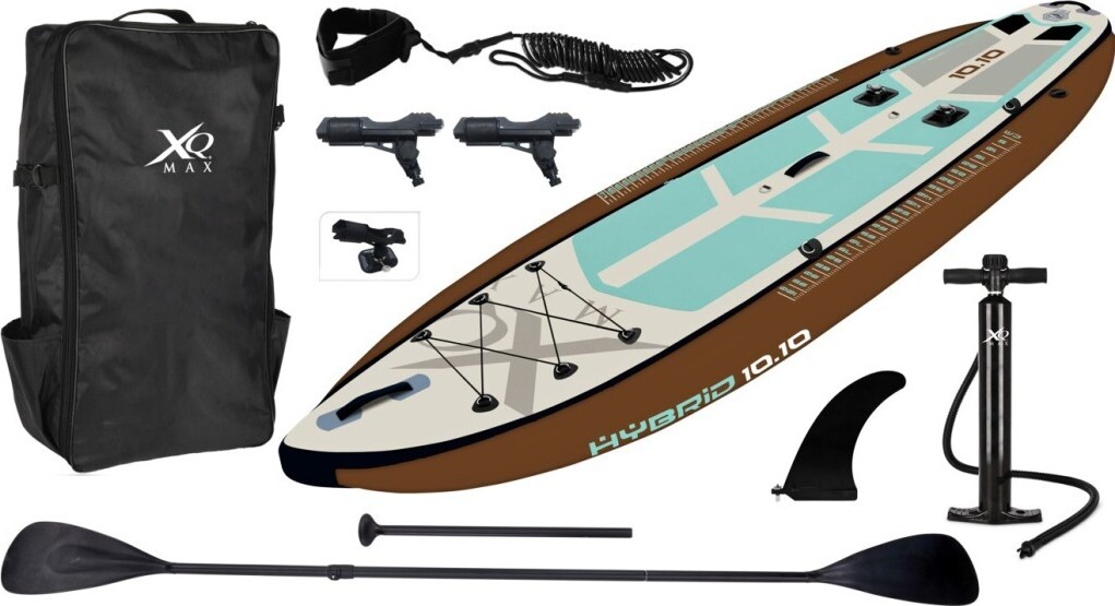 XQMAX Paddleboard Paddleboard 330 cm s kompletným príslušenstvom hnedý KO-8DP001530