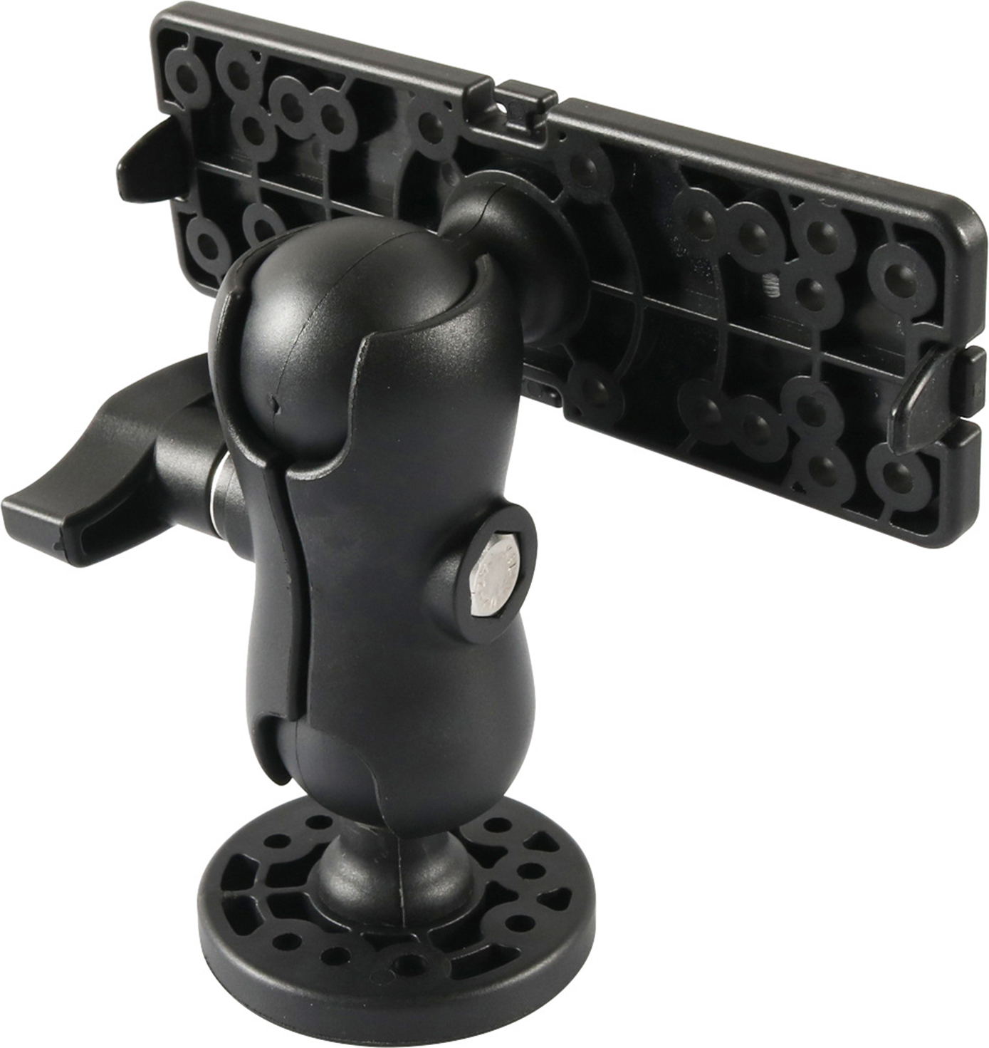 Gofishup Fischfinder-Halterungsbasis 360 ¡ã drehbare, verstellbare Fischfinder-Halterung fuer Boot, Kanu, Kajak