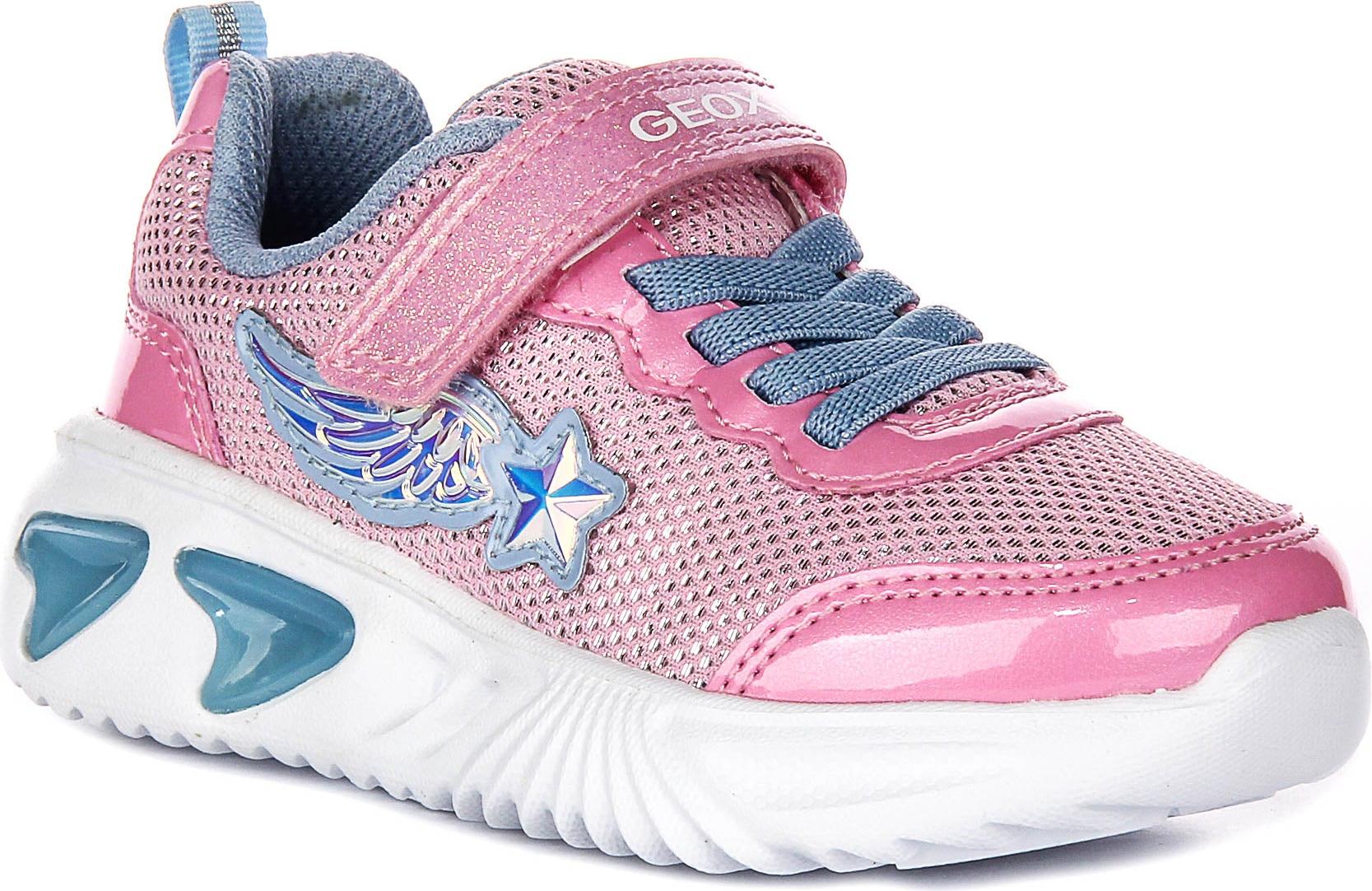 Geox J Assister G B in Pink für Säuglinge – 7.5 UK - 25 EU - 8.5 US / Pink
