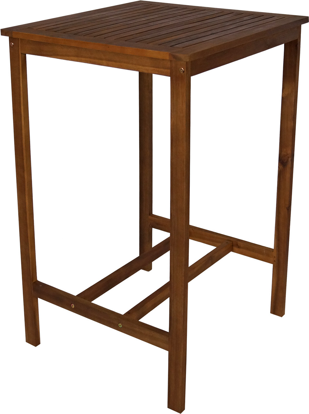 FRG Hockerbank Sitzbank Hocker Bank Holz 2 Sitzer Eukalyptus 88201