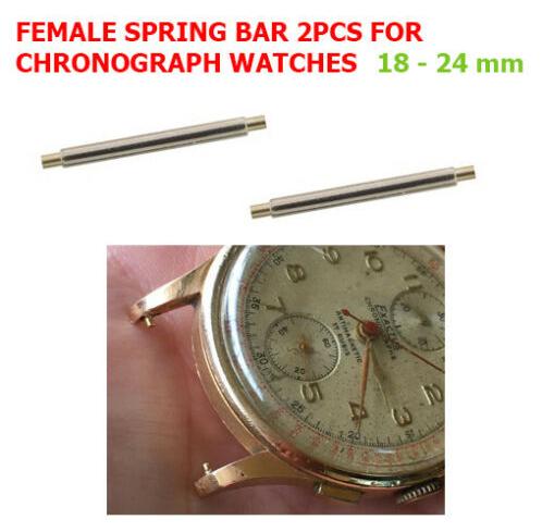 Gebrüder Boley Negative Federstege für Uhren Telescopic D 5 18 24 mm 2 Stück