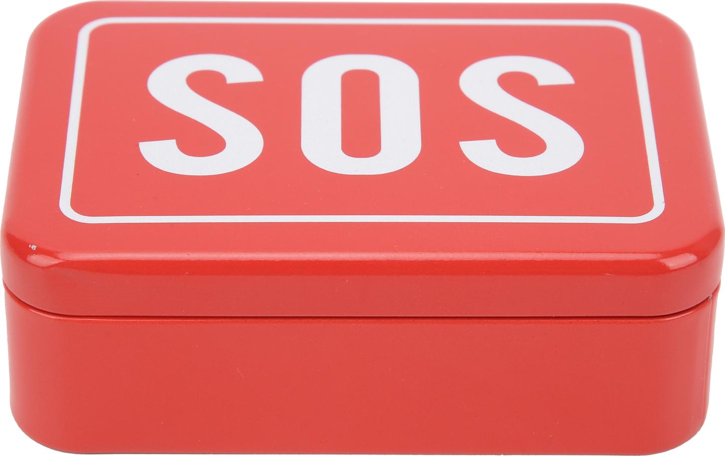 Gistuch Outdoor-Notfallausrüstungsbox SOS Lebensrettender Edelstahl-Werkzeugkasten SelfService