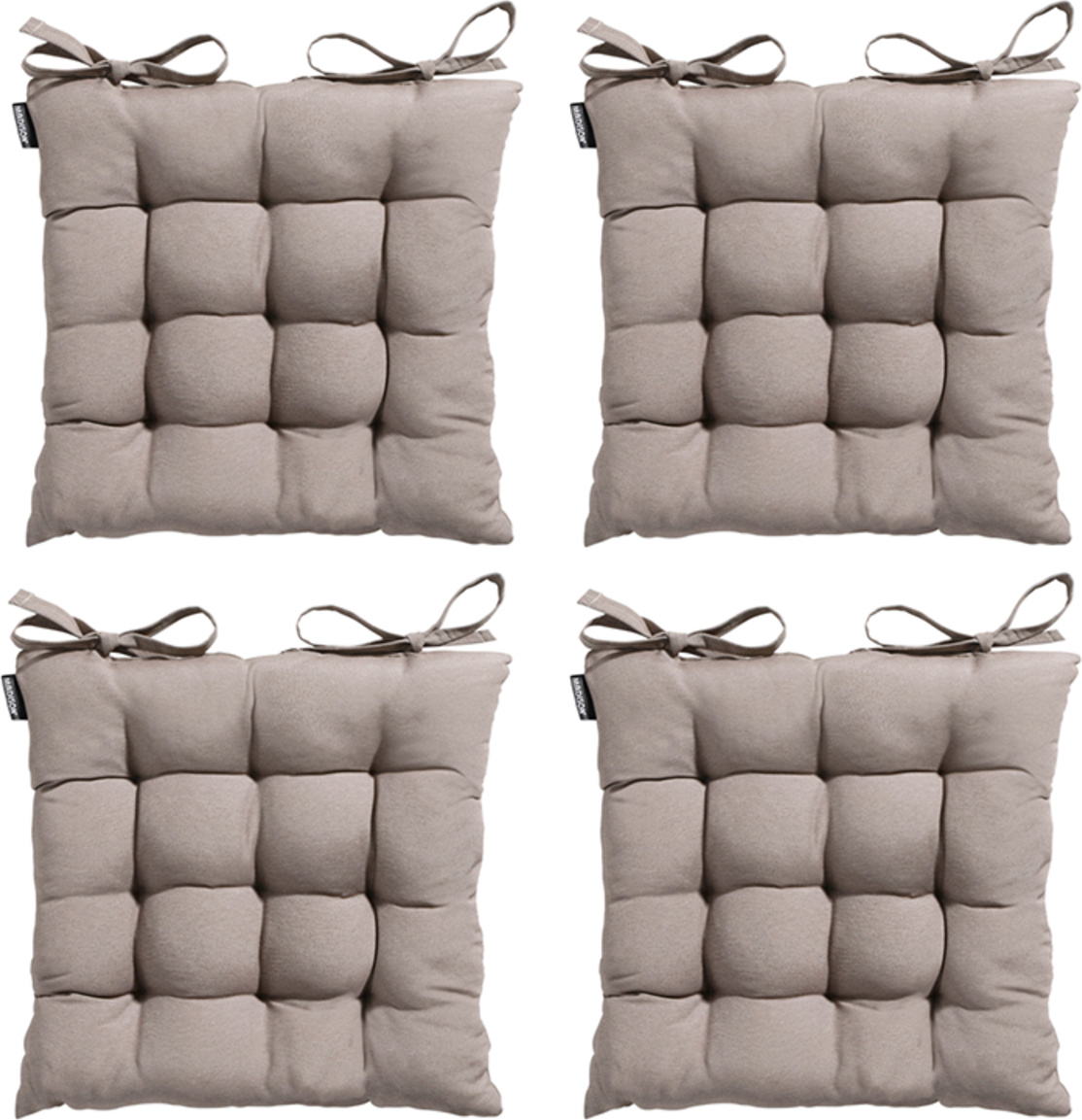 Madison - Sitzkissen Panamajute - Ca. 46x46 cm - 4er-Set TOSCB214-4