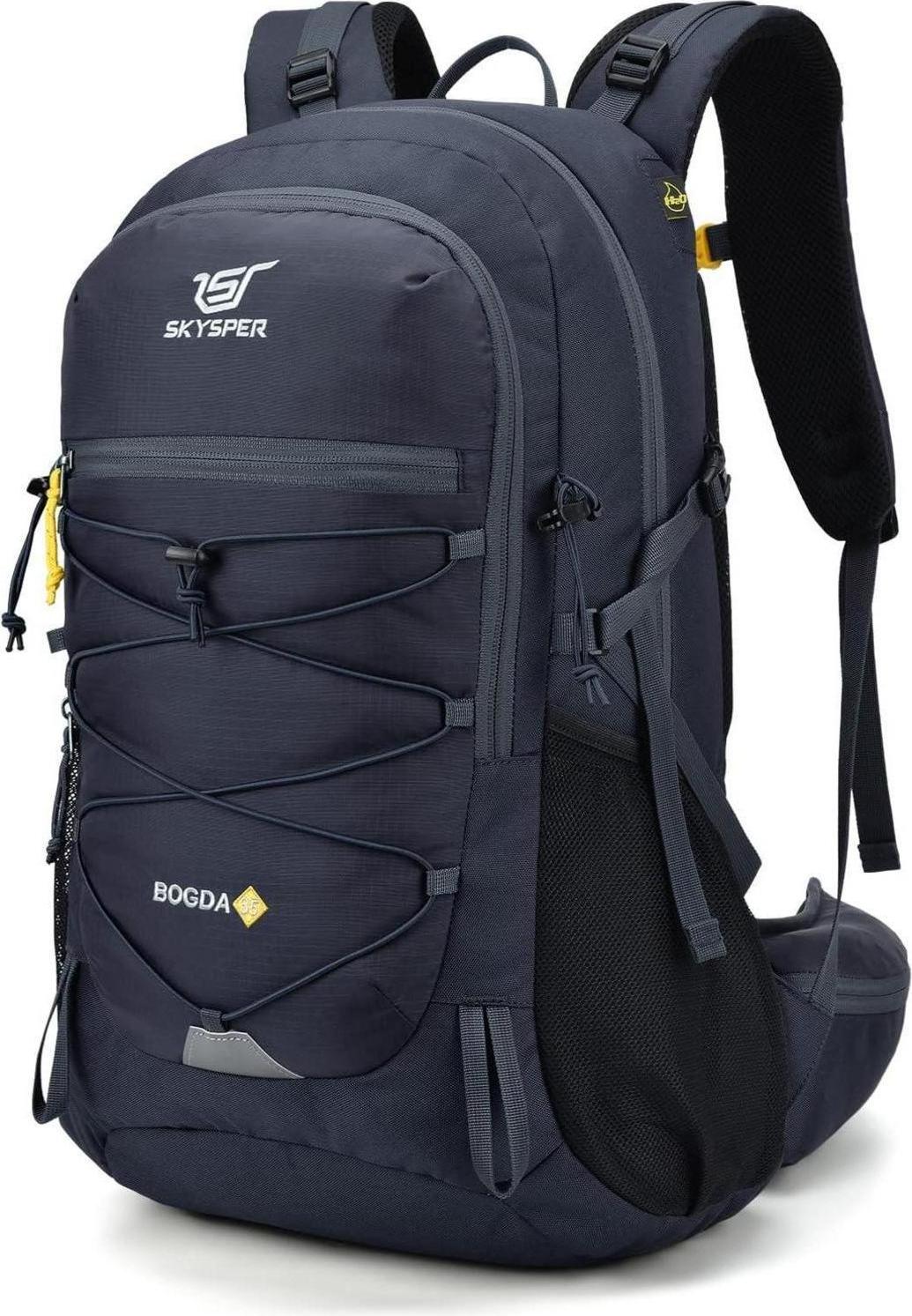 Sonstige SKYSPER BOGDA 35L Wanderrucksack mit Rückenbelüftung Trinksystem Trekkingrucksack Blau