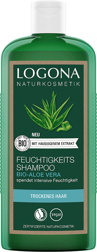 LOGONA Intensiv Feuchtigkeitsshampoo mit Bio-Aloe J00064