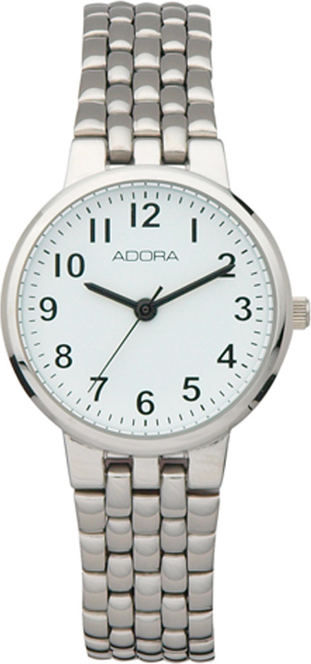 Armbanduhr Damen Analog mit Edelstahlband Adora 29394, Variante:03 Adora-29394-6259
