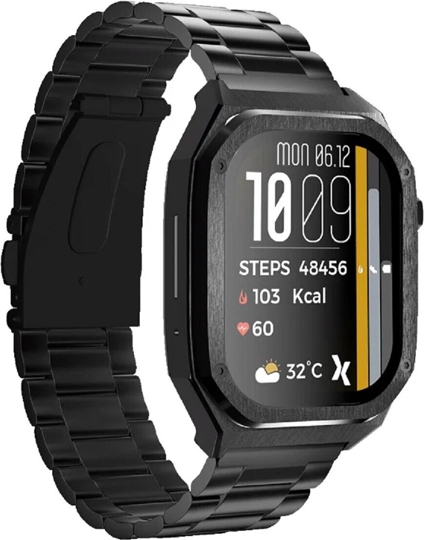 Maxcom Smartwatch FW65 Iron S 1,69-Zoll-TFT-Display, IP68 Schwarz