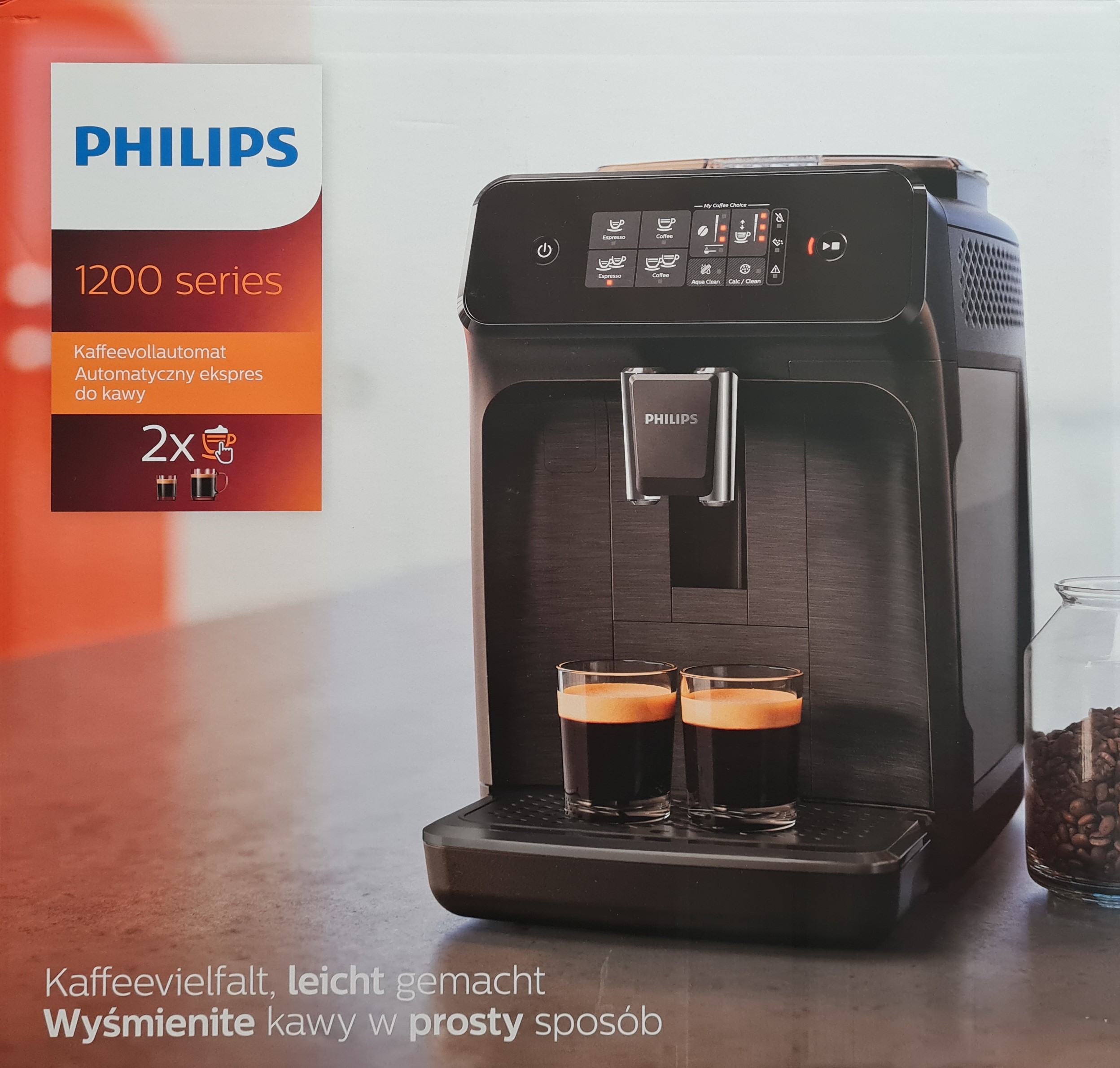 Philips EP2224/10 Series 2200 Kaffeevollautomat Kaffeemaschine  Keramikmahlwerk 8710103894735