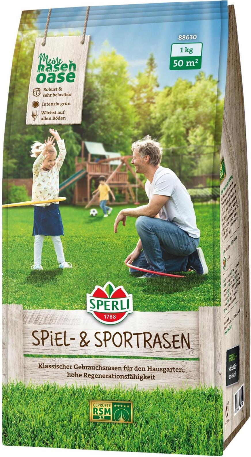 Sperli GmbH Sperli Spiel- und Sportrasen - 1 kg für ca. 50 m² 88630