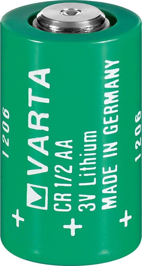 Varta CR1/2AA / 1/2 AA (Mignon) (6127) - Lithium-Mangandioxid Batterie, 3 V 46708