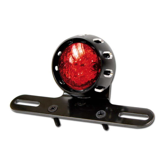4U-Onlinehandel LED-Rücklicht CNC mit Halter rot mit KZB 2.018.111