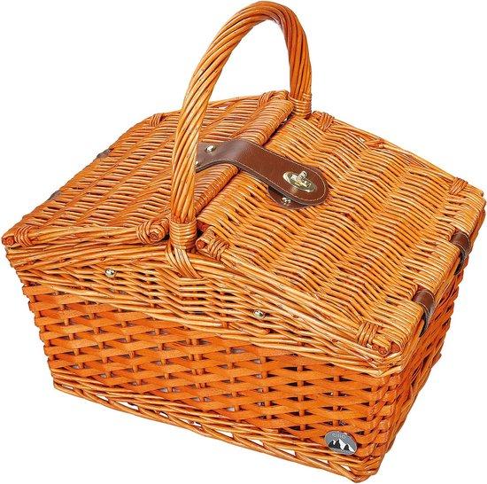 OEM Wicker-Baskettasche - Sommerausflug-Essenständer - Wicker-Picknicktasche - Wicker - Jahreszeit - umweltfreundlich 2026