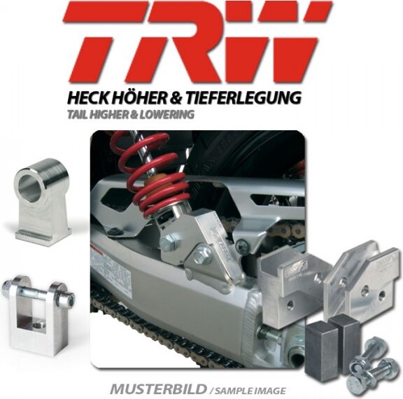 TRW Hecktieferlegungskit für Suzuki SV 650 Modelle, 30 mm Tieferlegung, mit ABE MCTL108