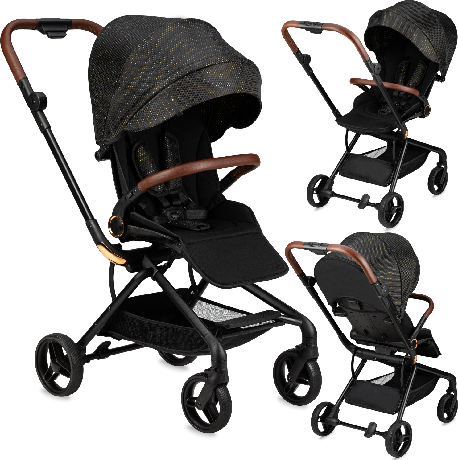 axi-Cosi Gia Essential Black Kinderwagen, 0 aanden tot 22 kg, et één