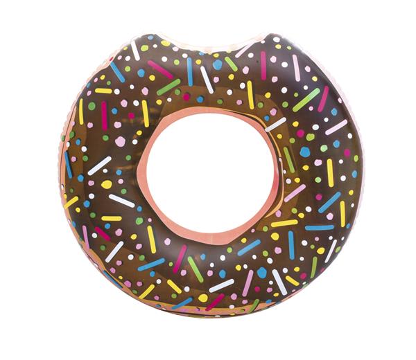 Schwimmreifen Schwimmring  Donut  mit Biss   119cm   innenØ 46cm 