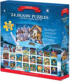 Puzzle adventný kalendár - Jasličky