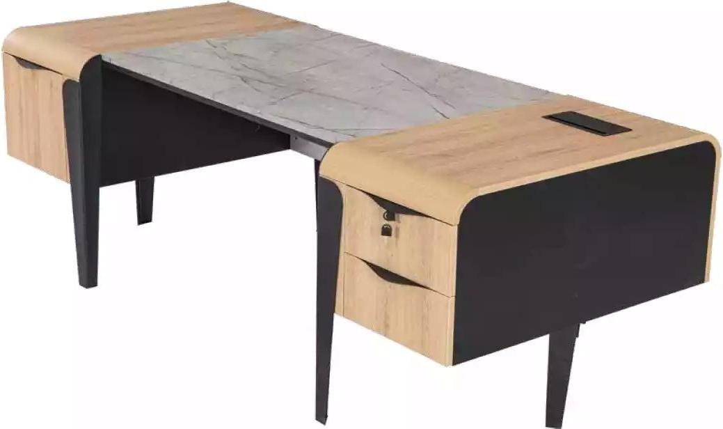 AEA Moderner Arbeitszimmer Chefschreibtisch Arbeitszimmermöbel Büro Luxus Tisch JVM4067282434950