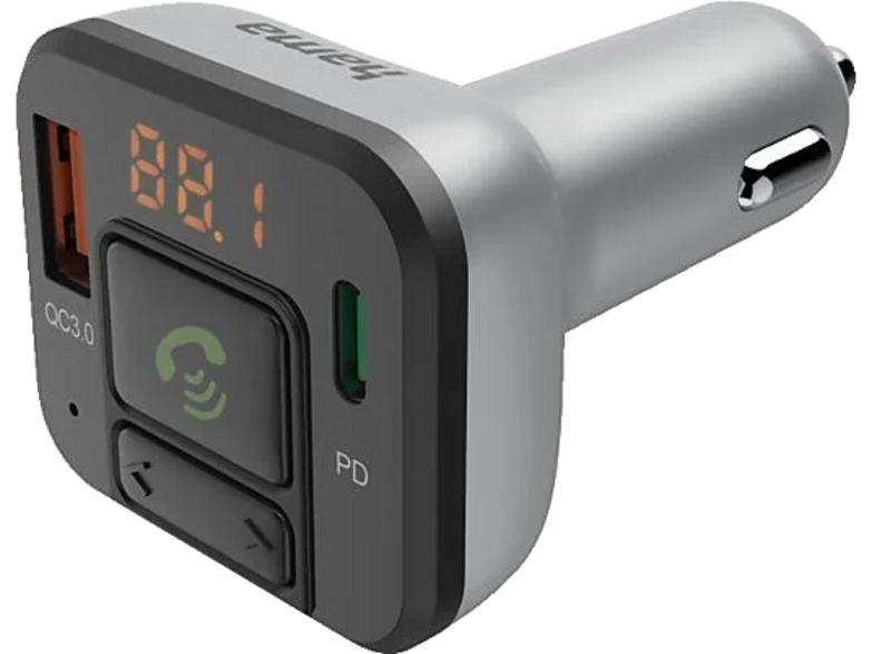 Hama FM-Transmitter FM-Transmitter mit Bluetooth- und Freisprechfunktion (00014169)