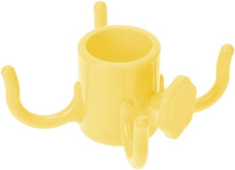 Haken für Gartenschirm, 4 Haken, blau - ProGarden