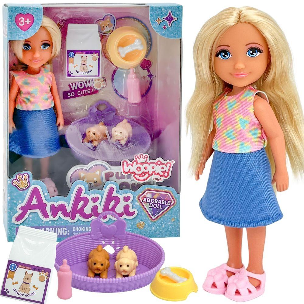 Woopie Royal Puppenset mit entzückenden Welpen und Zubehör 57611