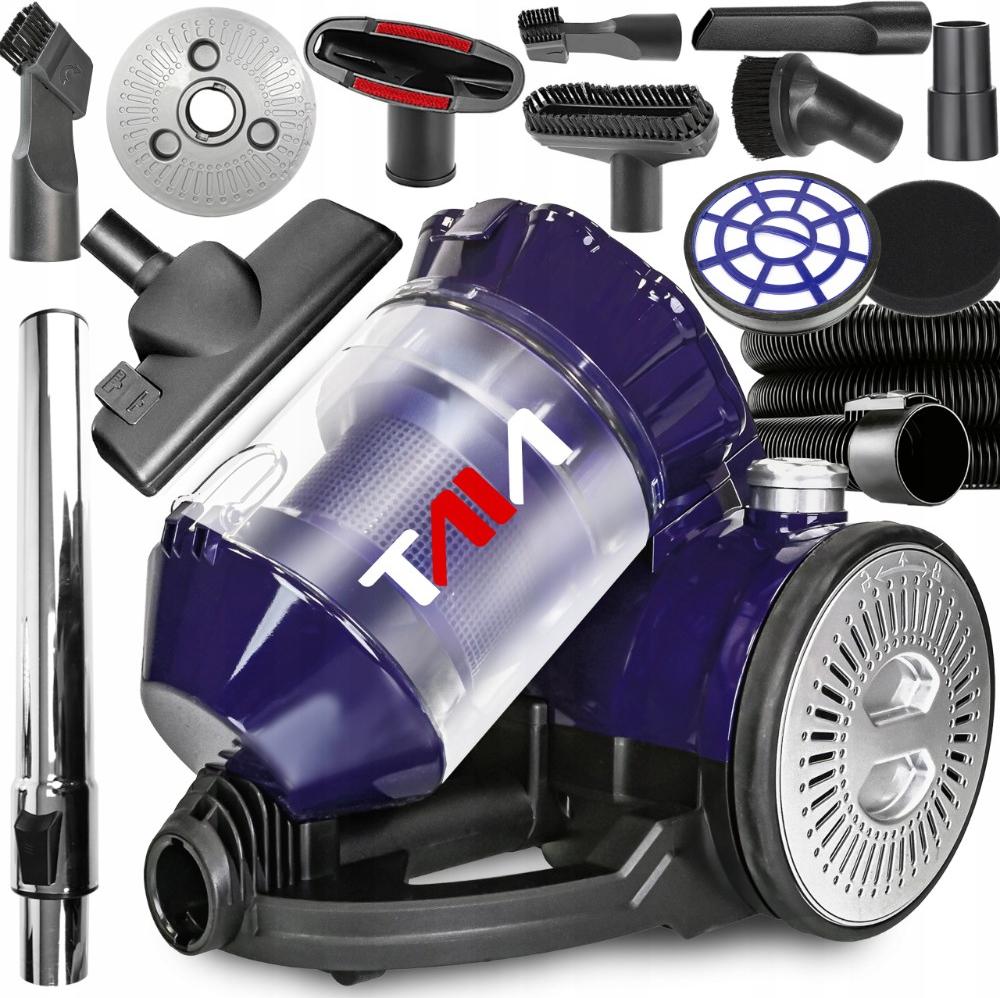 Bezvreckový Cyklónový Vysávač Taia 8217 4000W Hepa Filter A Ventilátor Pre Domácnosť