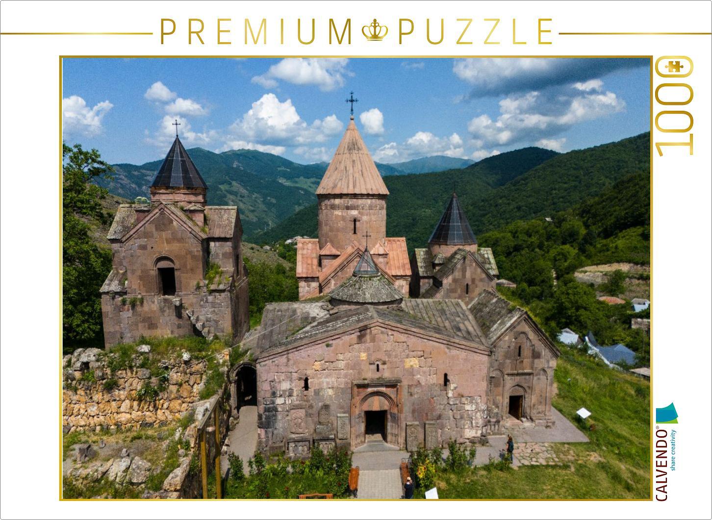 CALVENDO Puzzle Kloster Goschawank ist ein ehemaliges Kloster der Armenisch-Apostolischen Kirche. | 1000 Teile Lege-Größe 64x48cm Foto-Puzzle für glückliche Stunden