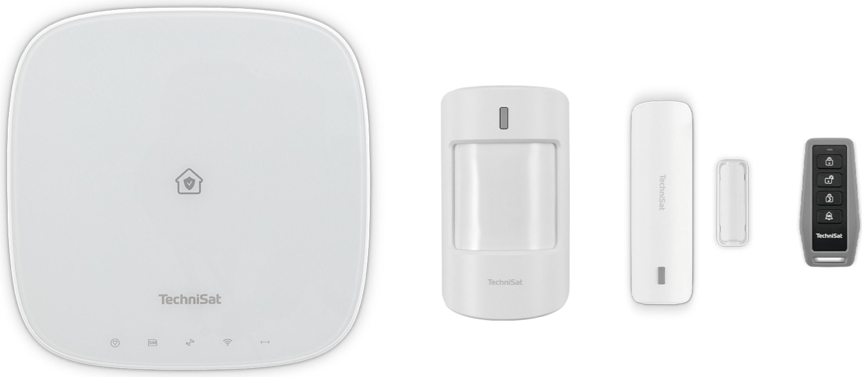 TechniSat TECHNISMART Startpaket | Basis für das TECHNISMART Alarmsystem 0100/9560