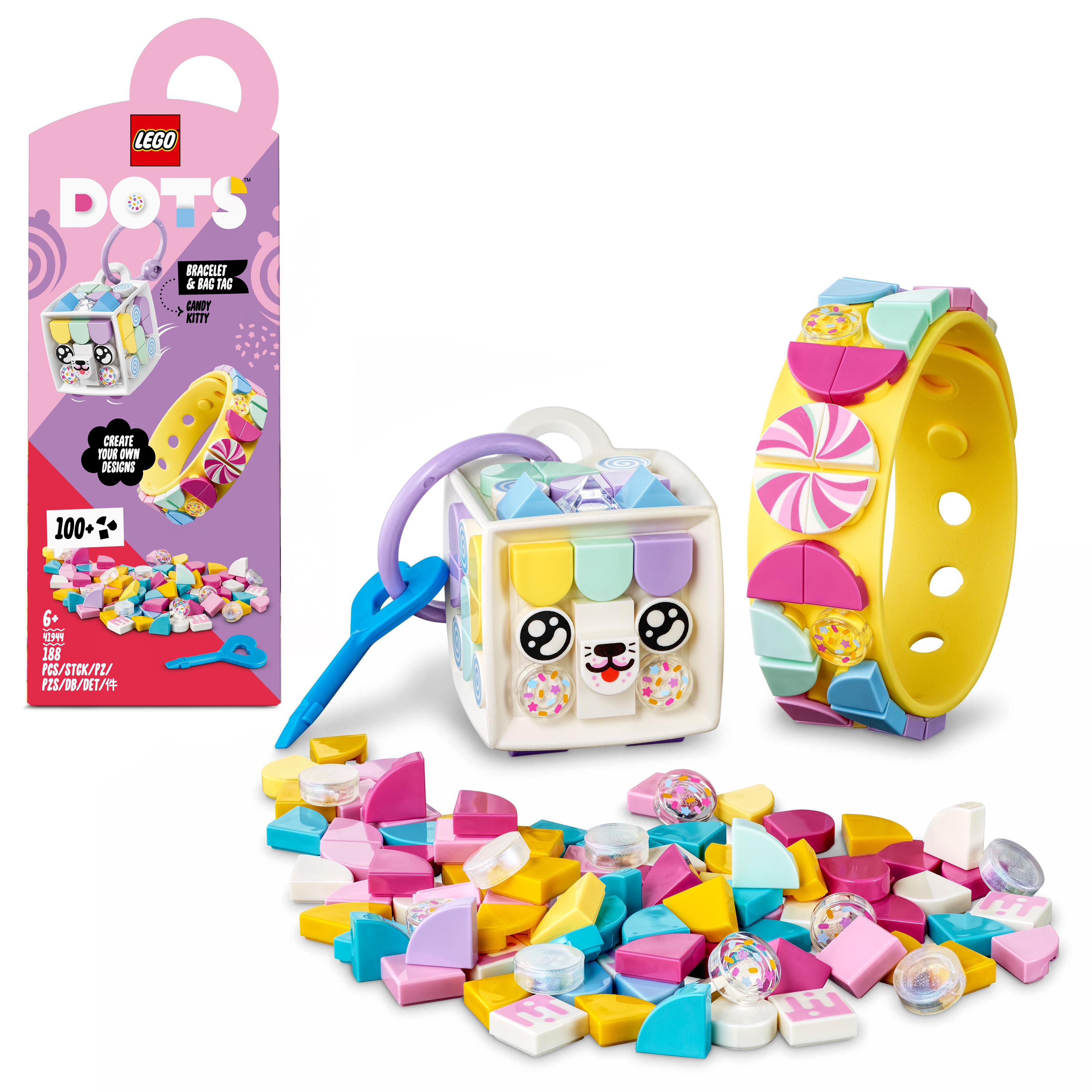 LEGO 41944 DOTS Candy Kitty Armband &