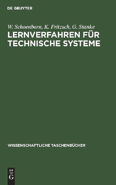 De Gruyter Lernverfahren für technische Systeme
