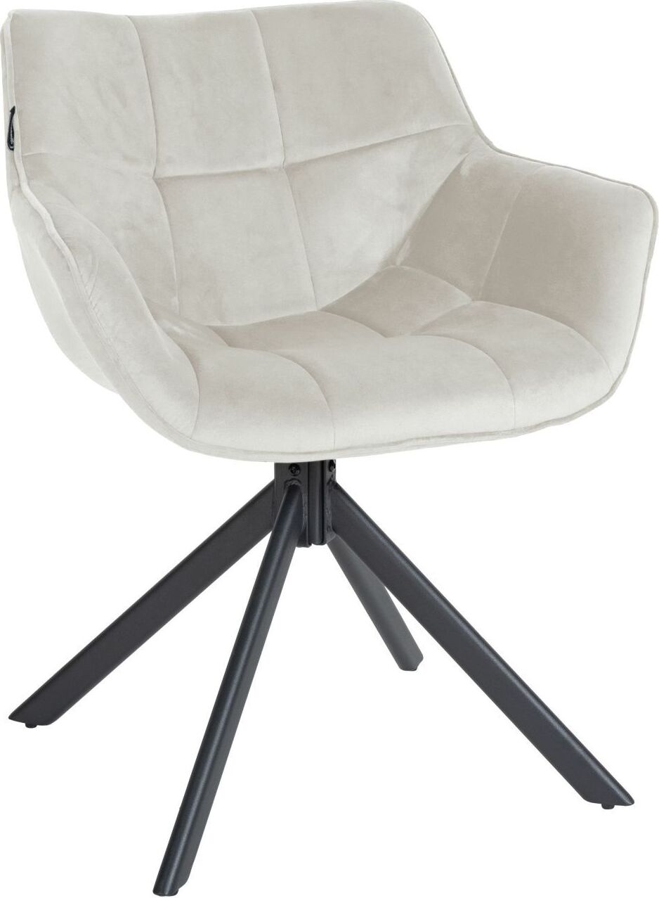 CLP Stuhl Westport Samt creme