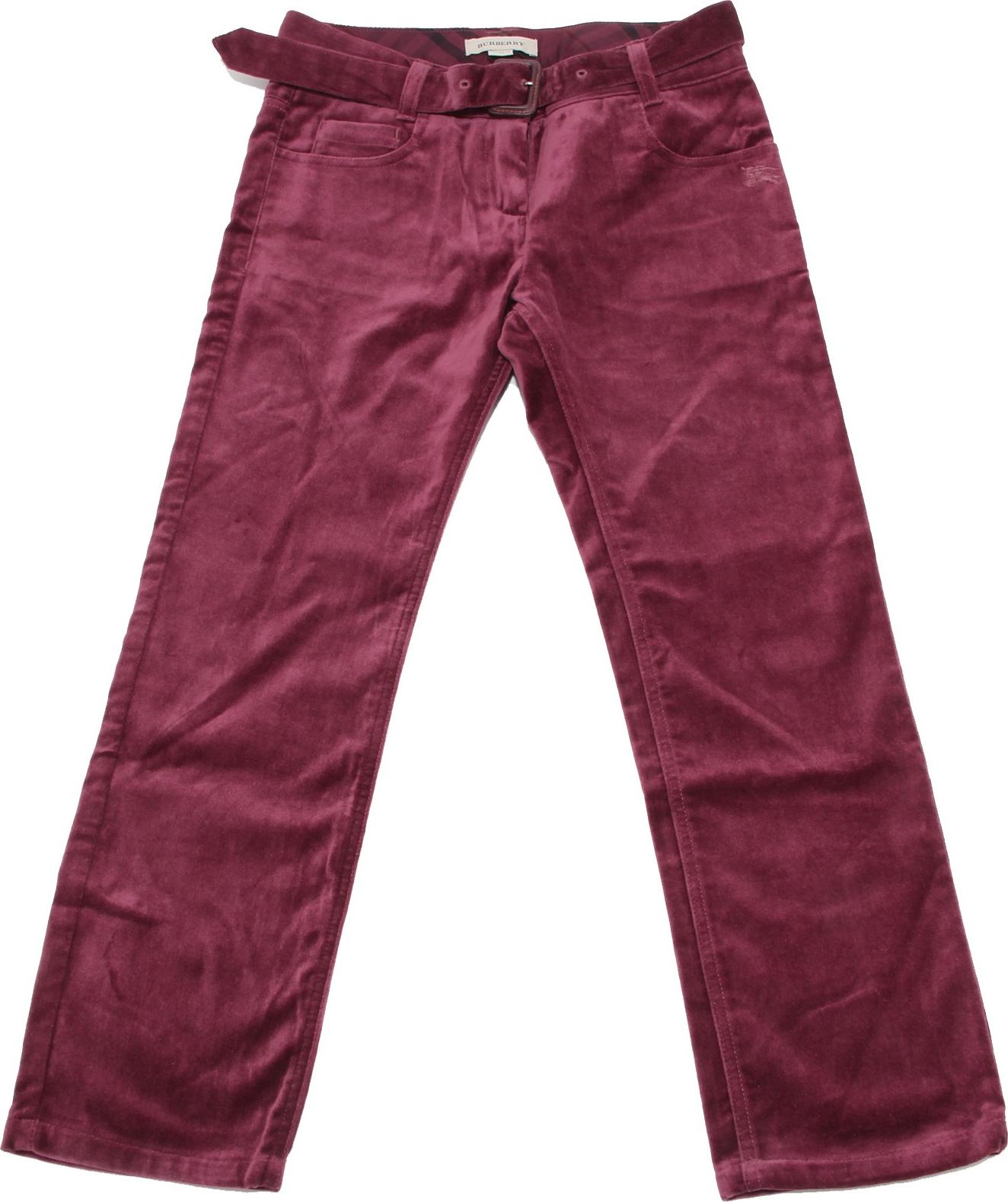5942M pantaloni bimba velluto BURBERRY pantalone Hose Hose Kinder