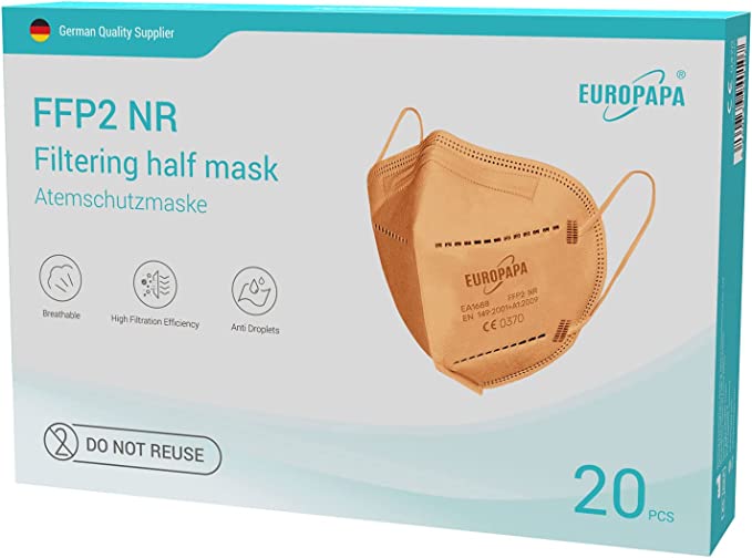 EUROPAPA 20x FFP2 Orange Atemschutzmaske | Kaufland.de