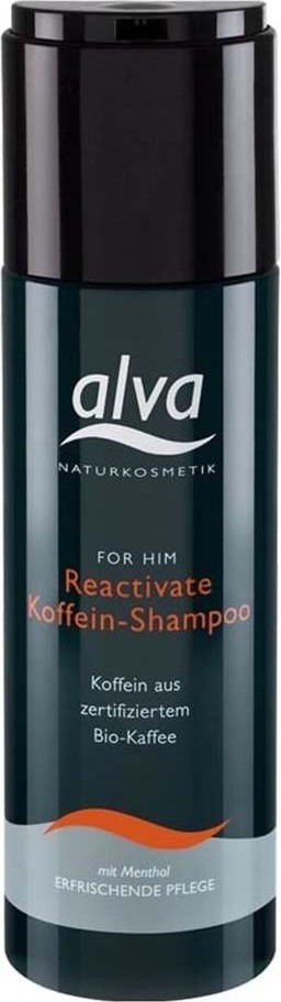 ALVA FOR HIM - Šampón s organickým kofeínom 200 ml