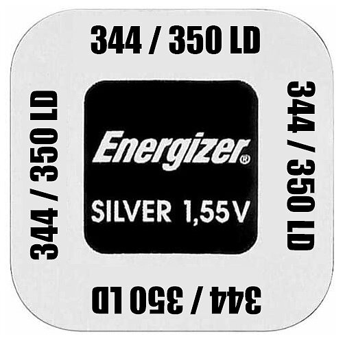 10 Stück Dönges 10 Stück Dönges Silberoxid Knopfzelle, SR42/344/350, 1,55 V, 105 mAh 635310