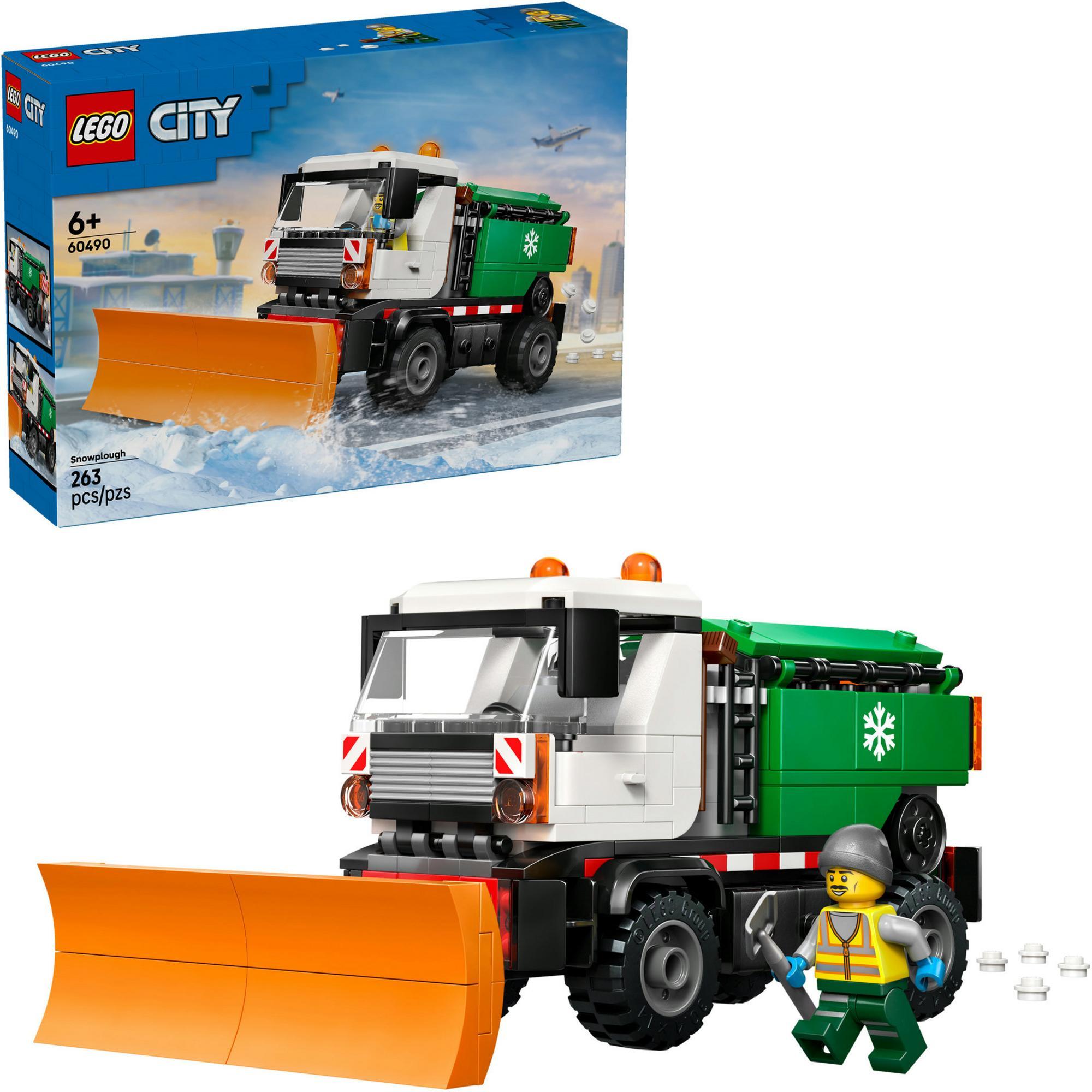 LEGO City Snežný pluh, Stavebnica, 6 rok / roky, Plast, 263 kusov, 442 g