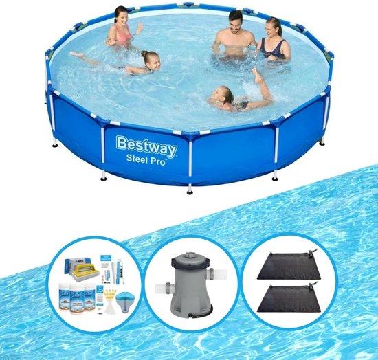 OEM Stahlpool Steel Pro - Billigste Schwimmbecken - 366x76 cm 2026