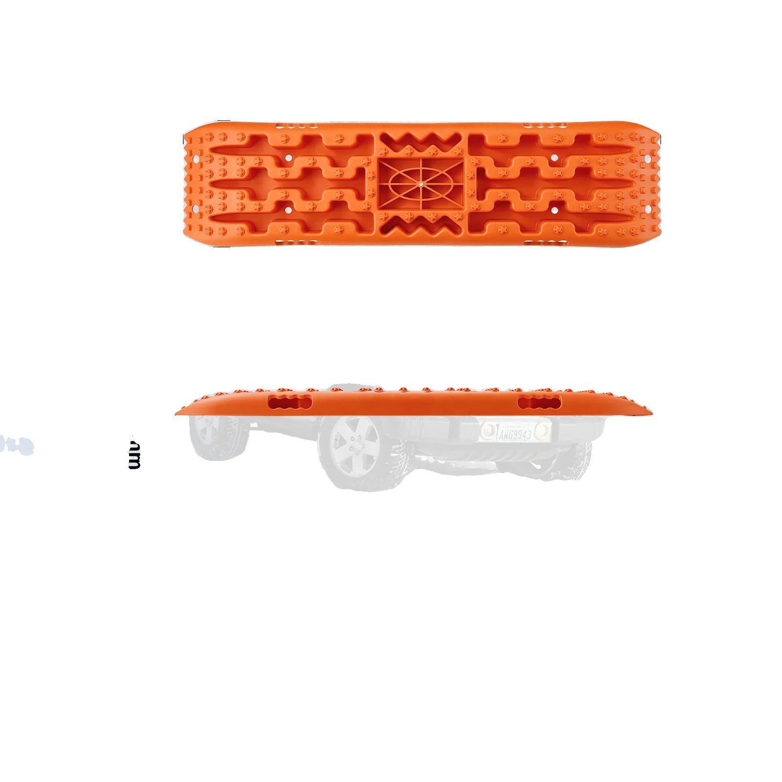 OEM VEVOR Traktionsbretter, hohe Tragfähigkeit, robuste Konstruktion, orange mittelgroß 5353