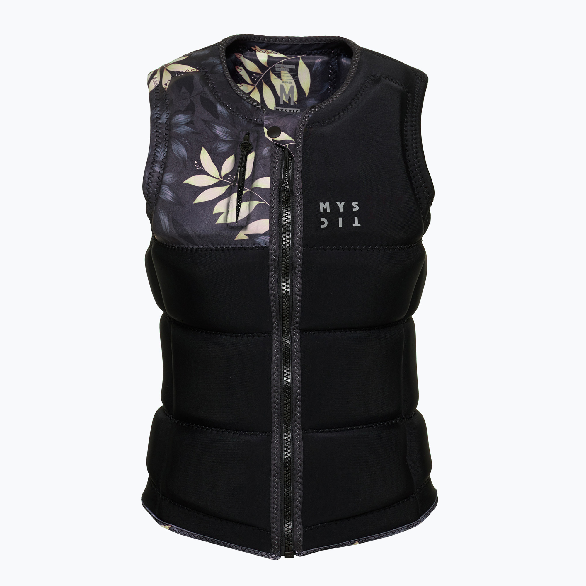 Mystic Dazzled Fzip Wake Schutzweste Schwarz S Schwarz S 35005.220153-900-S