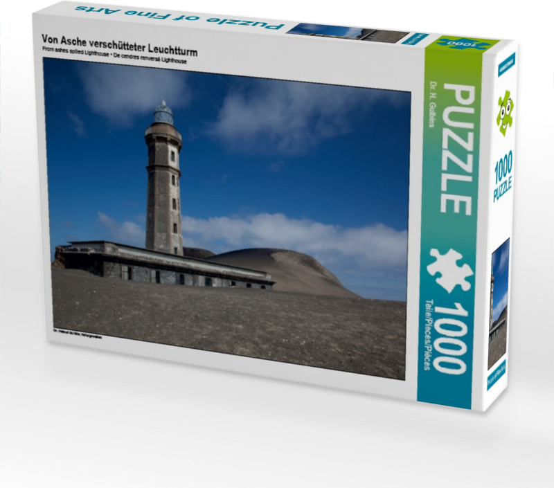 Calvendo Von Asche verschütteter Leuchtturm 1000 Teile Puzzle quer 640x480mm, H. Gulbins Dr.; 7356951