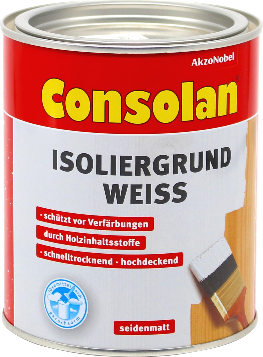 Consolan Isoliergrund 0,75 L weiß 5087455