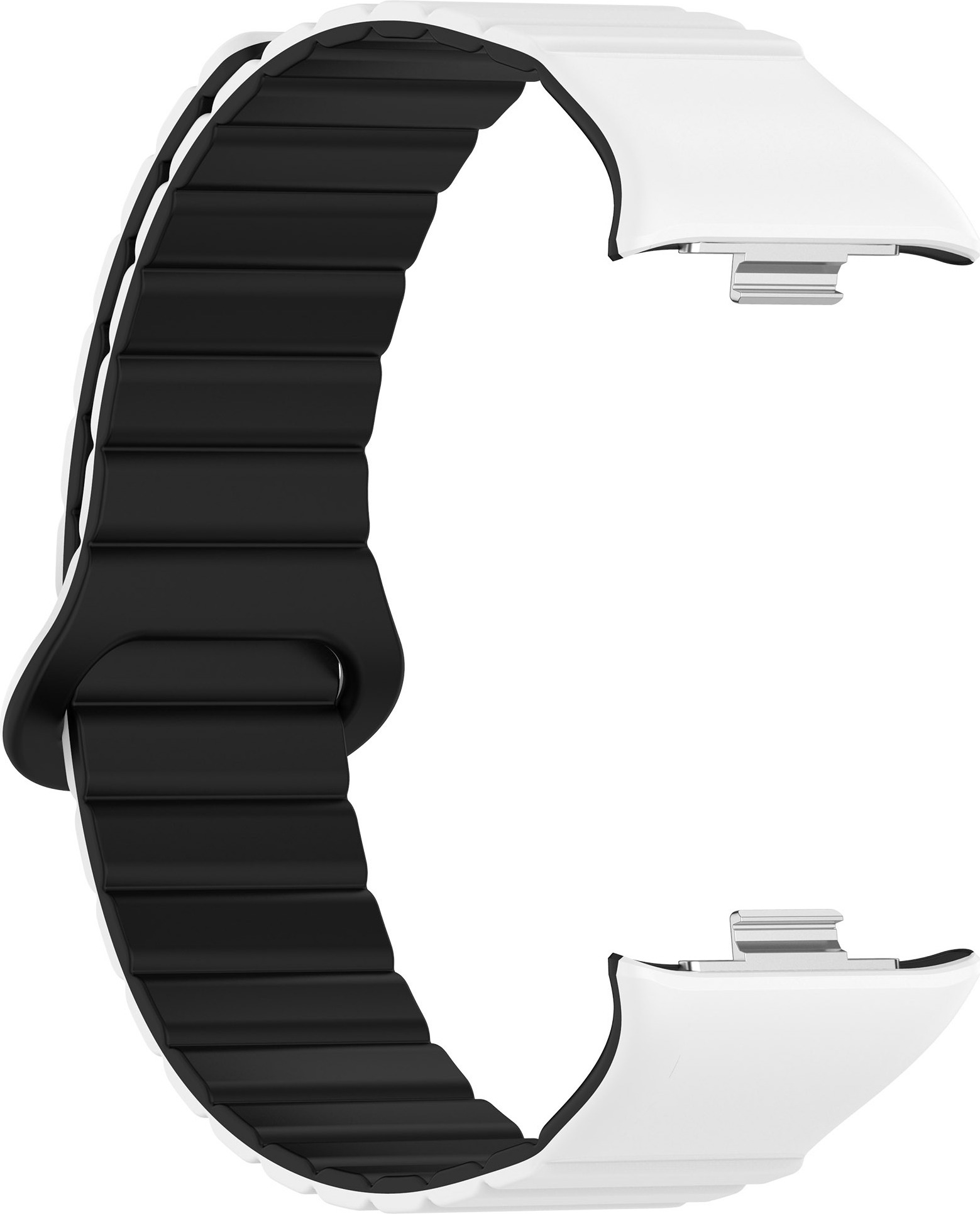 INF Magnetický remienok pre Xiaomi Mi Band 8 Pro Čierna + biela